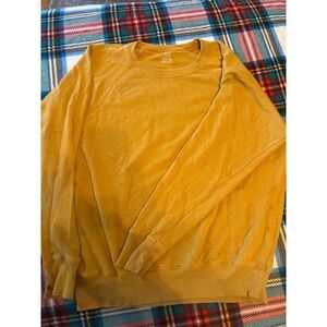 Aerie Mustard Yellow Crewneck Size Small